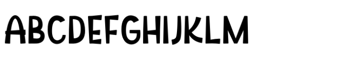 Tweakybo Regular Font UPPERCASE