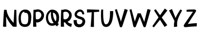 Tweakybo Regular Font UPPERCASE