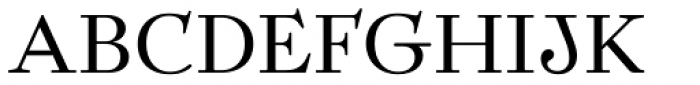 Twentytwelve Serif C Font UPPERCASE