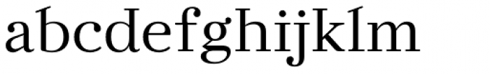 Twentytwelve Serif C Font LOWERCASE
