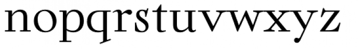 Twentytwelve Serif C Font LOWERCASE