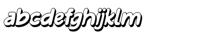 Twickle Twist Shadow Italic FONT