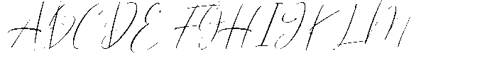 Twilight Kiss Font UPPERCASE