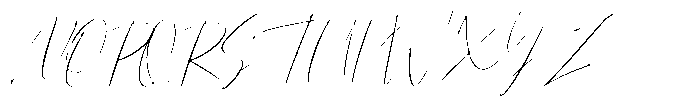 Twilight Kiss Font UPPERCASE