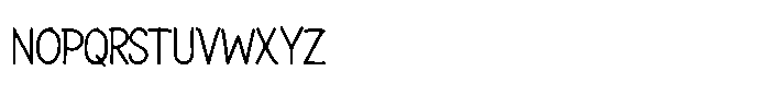 Twilight Sonata Sans Font LOWERCASE