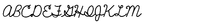 Twilight Sonata Script Font UPPERCASE