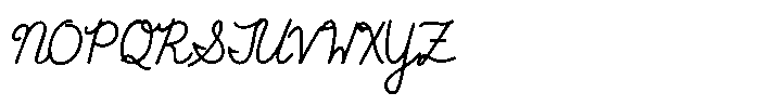 Twilight Sonata Script Font UPPERCASE