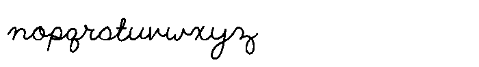 Twilight Sonata Script Font LOWERCASE