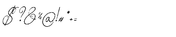 Twillight Woidalle Italic Font OTHER CHARS