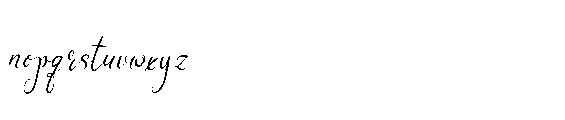 Twillight Woidalle Italic Font LOWERCASE