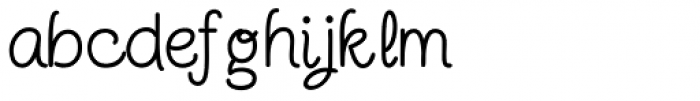 Twinkle Star Script Font LOWERCASE