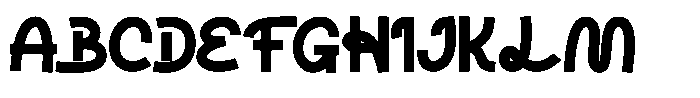 Twinkler Font UPPERCASE