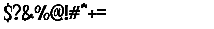 Twinkory Font OTHER CHARS