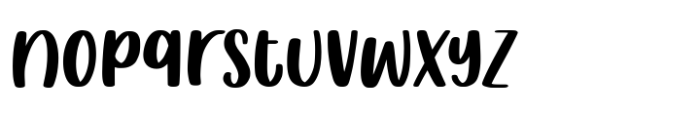 Twist Jelly Basic Font LOWERCASE