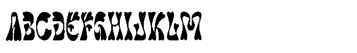 Twist Love Regular Font UPPERCASE