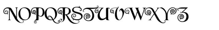 Twisted Fable Font UPPERCASE