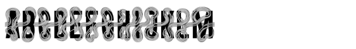 Twisted Ribbon FONT