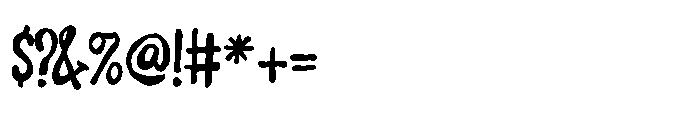 Two Left Feet Font OTHER CHARS