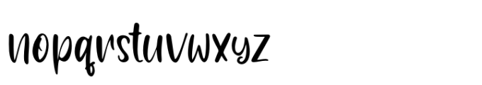 Twokeymonth Regular Font LOWERCASE