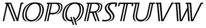 Twopenny Italic Font UPPERCASE