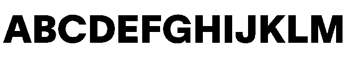 TWKLausanne 1000 Font UPPERCASE