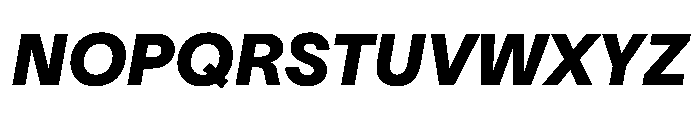 TWKLausanne 1000Italic Font UPPERCASE