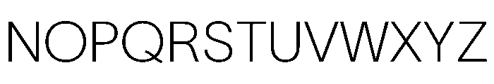 TWKLausanne 100 Font UPPERCASE