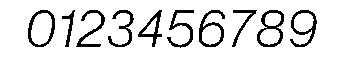 TWKLausanne 150Italic Font OTHER CHARS