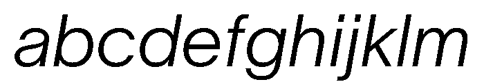 TWKLausanne 200Italic FONT