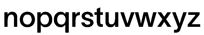 TWKLausanne 500 Font LOWERCASE