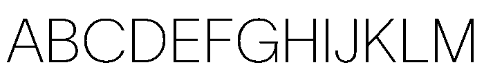 TWKLausanne 50 Font UPPERCASE