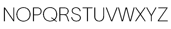 TWKLausanne 50 Font UPPERCASE