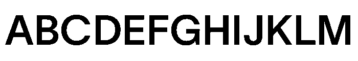 TWKLausanne 550 Font UPPERCASE