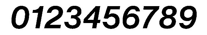 TWKLausanne 650Italic Font OTHER CHARS