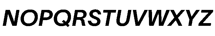 TWKLausanne 650Italic Font UPPERCASE