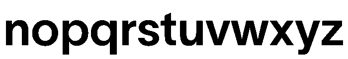 TWKLausanne 650 Font LOWERCASE