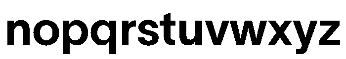 TWKLausanne 700 Font LOWERCASE