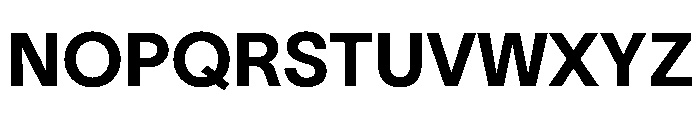 TWKLausanne 750 Font UPPERCASE