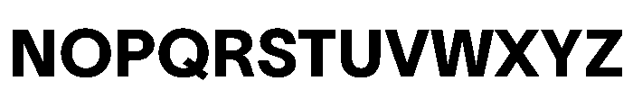 TWKLausanne 850 Font UPPERCASE