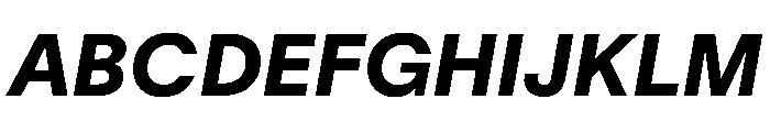 TWKLausanne 850Italic Font UPPERCASE