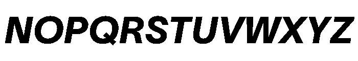 TWKLausanne 850Italic Font UPPERCASE