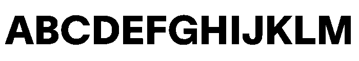 TWKLausanne 900 Font UPPERCASE
