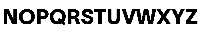 TWKLausanne 900 Font UPPERCASE