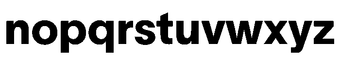 TWKLausanne 900 Font LOWERCASE