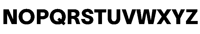 TWKLausanne 950 Font UPPERCASE