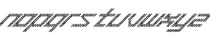 TwoTone Beat Font LOWERCASE