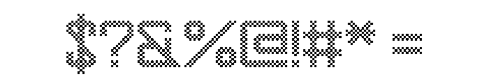 TwoTone Jam Font OTHER CHARS
