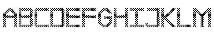 TwoTone Jam Font UPPERCASE