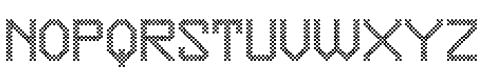 TwoTone Jam Font UPPERCASE