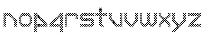 TwoTone Jam Font LOWERCASE